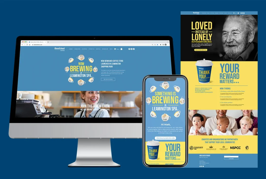Bewiched Coffee Case Study Image 1 - CRD