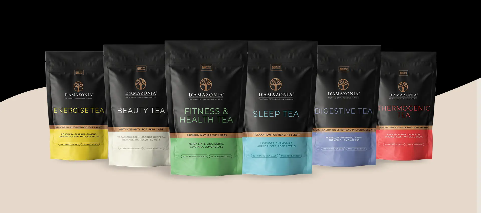 D'Amazonia Case Study packaging